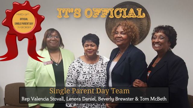 single parent day Its official in Georgia