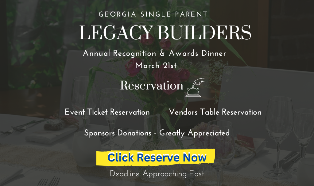 Georgia Single Parent Legacy Builder pop-up